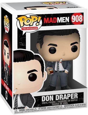 Figurine Funko Pop! N°908 - Mad Men S1 - Don Draper 1